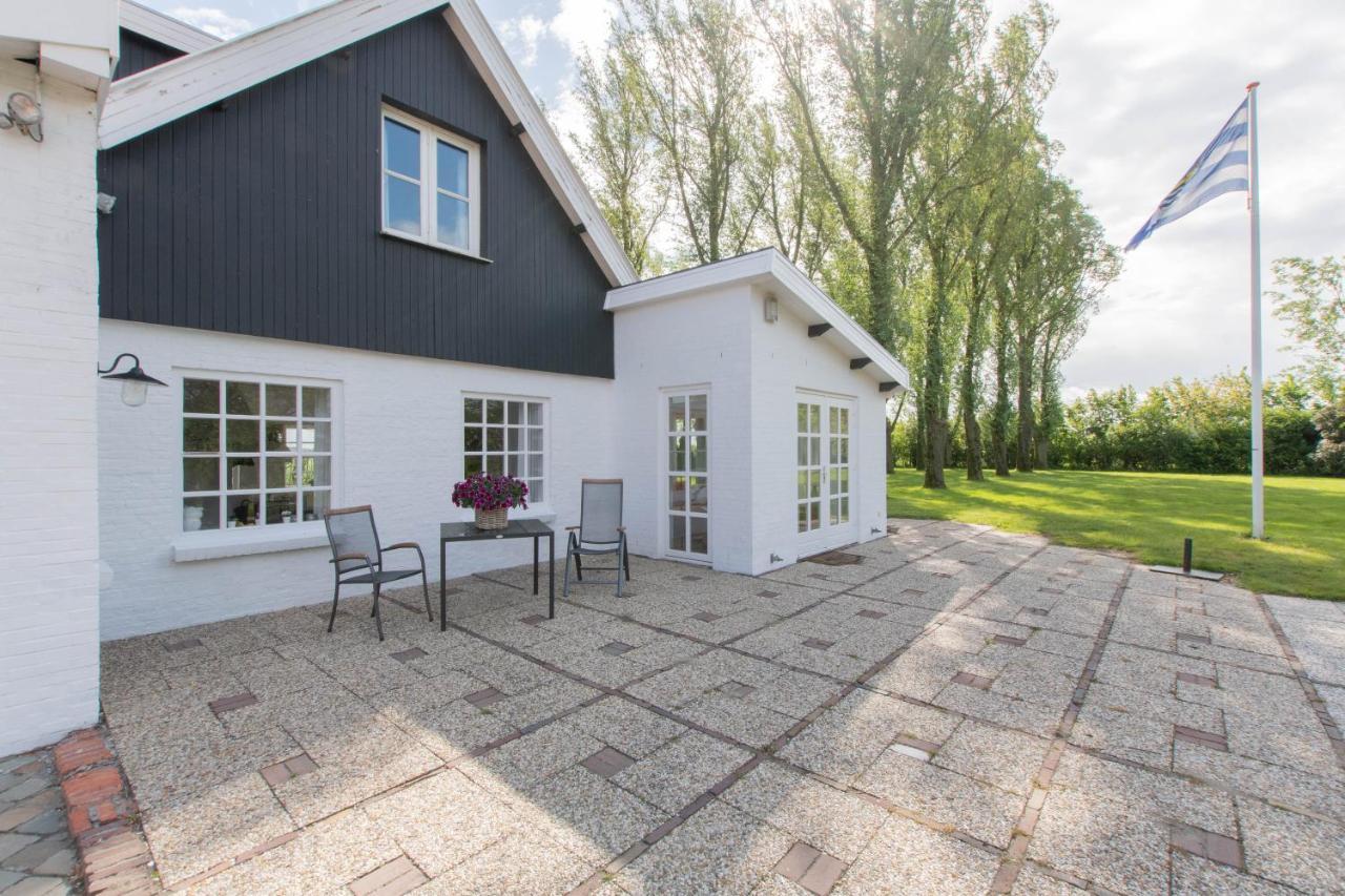 Prachtig Gelegen Vrijstaand Landhuis Hansweert エクステリア 写真